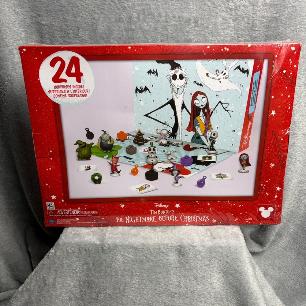 Disney Nightmare Before Christmas Advent Calendar 24 Surprises Jack Skellington